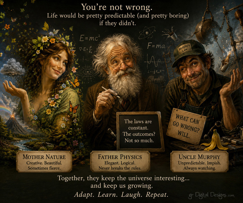 Mother Nature-Father Physic-Uncle Murphy